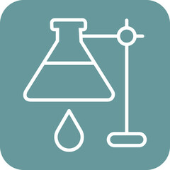 Retort Stand Icon Style
