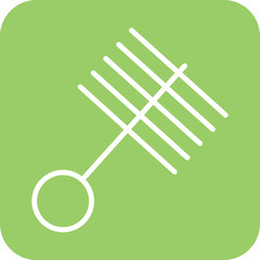 Test Tube Brush Icon Style