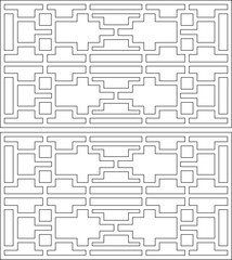 Vector sketch illustration silhouette design decorative ornament pattern background classic vintage ethnic traditional abstract modern minimalist 