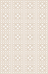 vector sketch illustration silhouette design decorative ornament pattern background classic vintage ethnic traditional retro full carving abstract modern