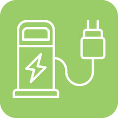 Charging Station Icon Style