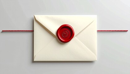 envelope with wax seal