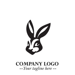 Obraz premium Elegant Bird Logo Symbol in Black on White Background with Minimalist and Modern Design