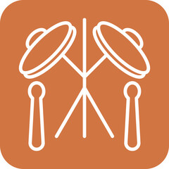Cymbal Icon Style