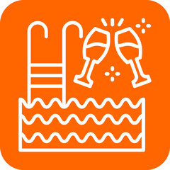 Pool Party Icon Style