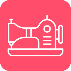 Sewing Machine Icon Style