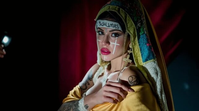 MUJER RELIGIOSA. SENSUALIDAD.