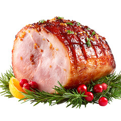 Roasted Christmas Ham with Glaze