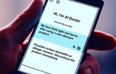 Artificial Intelligence-Based Healthcare Mobile App My face