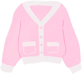 겨울 옷 일러스트