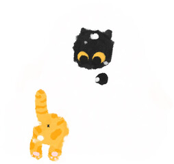 눈사람 일러스트