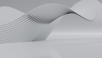 Abstract Futuristic empty floor and room Sci-Fi Corridor With light for showcase,room,interior,display products.Modern Future cement floor and wall background technology interior concept.3d render