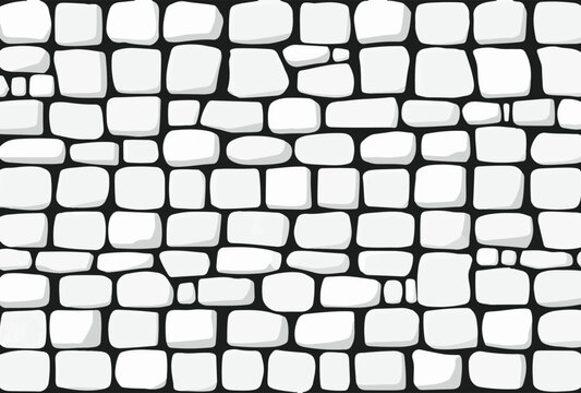 Stone wall texture, grey cobblestone surface, natural masonry background, abstract stonework design