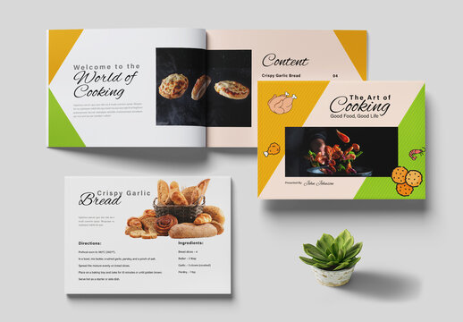 Cookbook Template Layout