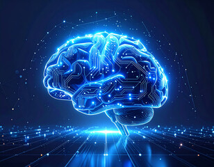 Abstract Digital Brain 4