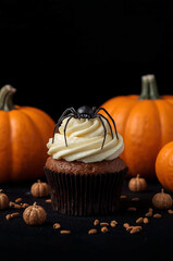 Perfectly spooky and delicious Halloween-themed cupcakes	