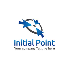 Arrow Point Direction Transport Logo – Navigation and Delivery Symbol Design