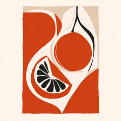 Fruit Pair - Two round pieces arranged together