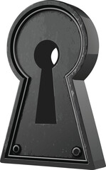 key with keyhole