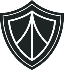 shield icon vector illustration