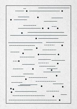 Abstract code illustration with lines and dots suggesting decryption