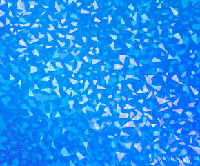 ホログラムテクスチャ寒色