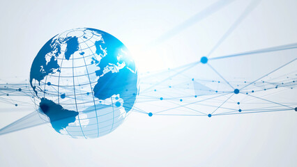 global, earth, network, world, news, advertising, reporting, business, image, international, white background, future, cyber, internet, online, web, dx, digital transformation, ict, iot, globe, blockc