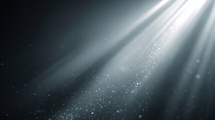 キラキラ モノクロ 光が差し込む背景素材