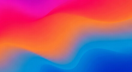 Obraz premium Vibrant Rainbow Gradient Abstract Background in Bold Colors 
