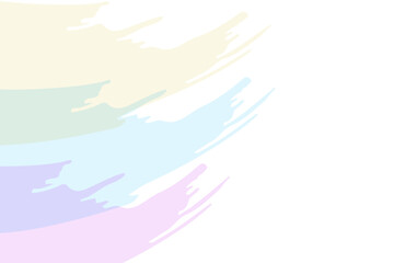 Soft Pastel Light pink and blue pastel watercolor Abstract background Vector 008