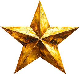 a gold star for your Christmas and birthday projects 3