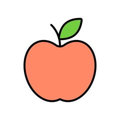 A color illustration depicting a healthy lifestyle and its attributes, on a white background