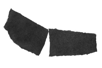 Torn paper isolated