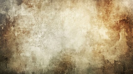 Grunge vintage retro background with worn textures and soft earth tones