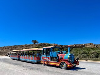 Little train at Selinunte 