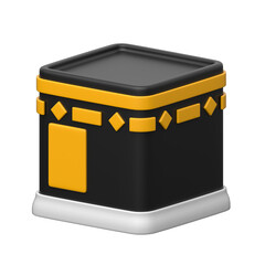 The Holy Kaaba in Mecca, central to Muslim worship and pilgrimage