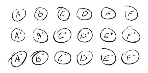 Crayon brush letter check mark vector icon. Pencil and marker drawn on paper.School exam grading sketch sign for teacher and student, good and wrong score. Chalk scribble for handwriting homework.