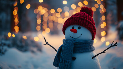 "Festive Cheer in a Snowy Wonderland"