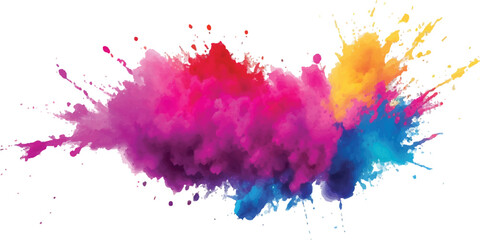 Abstract Minimalist Composition with Two Mauve Shapes on a White Background