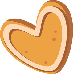 Heart Christmas Cookie