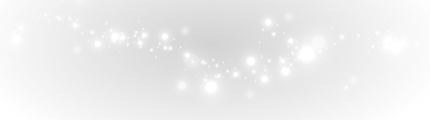 
Fantasy shimmer coating. Christmas confetti with glowing dust, WHITE shimmer, and magical...