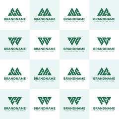 Letters MCO WCO MCR WCR CO CR, suitable for any business