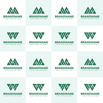 Letters MCO WCO MCR WCR CO CR, suitable for any business