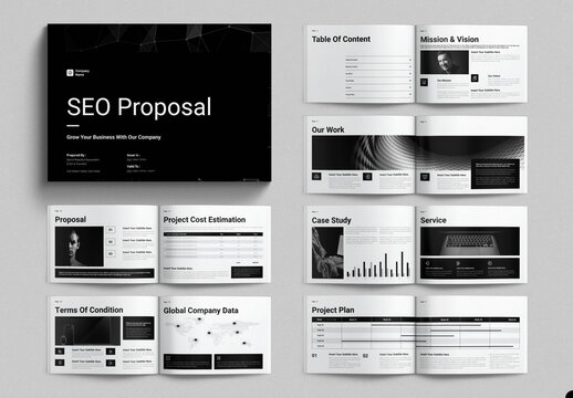 SEO Proposal Template Landscape