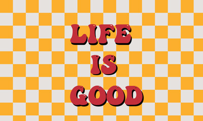 Vintage text print