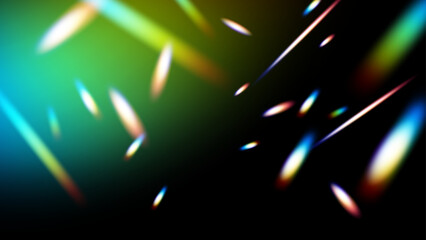 プリズムリークエフェクトのベクター素材