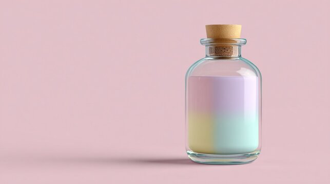 Halloween elixir in soft color with dreamy aesthetic mood, halloween elixir in soft color potion style, Halloween Potion in Dreamy Pastel Aesthetic