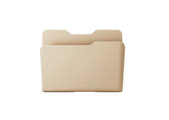 Beige file folder icon