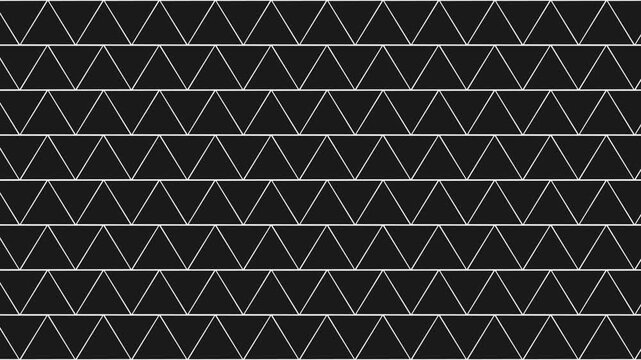 Animation Black and white directional arrow chevron pattern