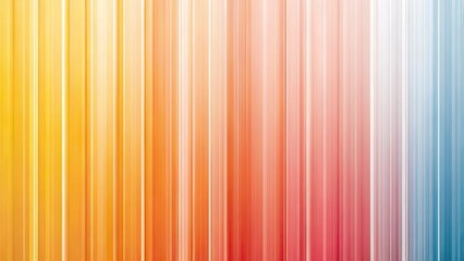 Obraz premium Colorful gradient background with vertical stripes in yellow, orange, red and blue